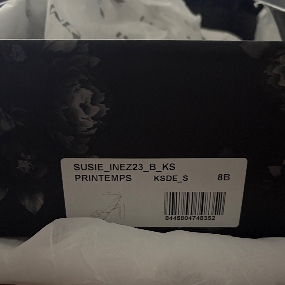 New in box  Inez clay pink heels size 8 - Picture 5 of 6